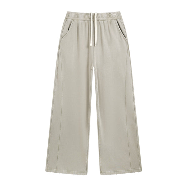 Destroyed Vintage High-Waisted Frayed Jogger Pants