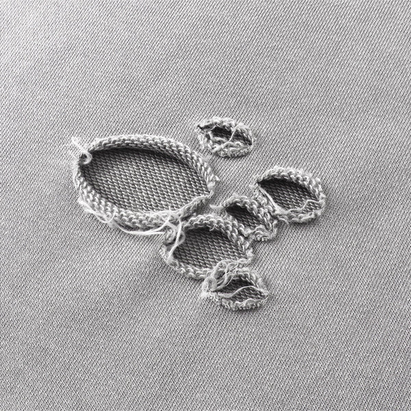 Multi Ripped Distressed Finish Jogger Pants