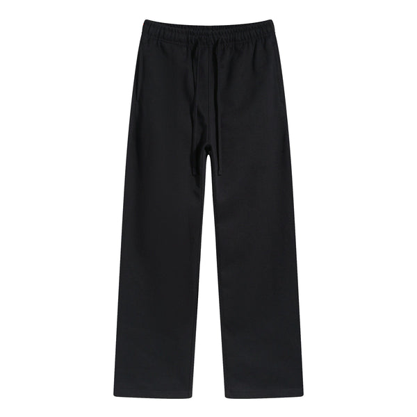 Solid Color Open Bottom Sweatpants-INNBLAC Fashion Apparel