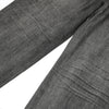 Gradient Fade Knee-Ripped Baggy Jeans