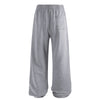 Sweatpants Washed Wide-Leg Vintage Streetwear Joggers