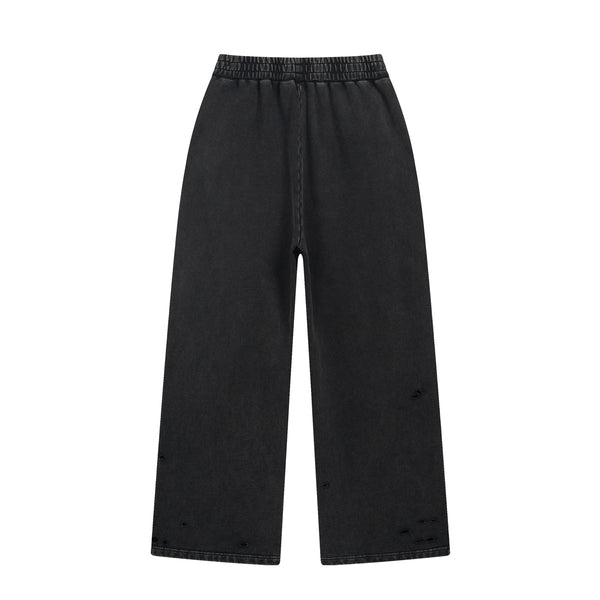 Multi Ripped Distressed Finish Jogger Pants