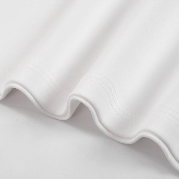 Women's Solid-Color Boat-Neck Cotton T-Shirt 6.3oz