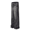 Vintage Black Wrinkle Wash Baggy Jeans