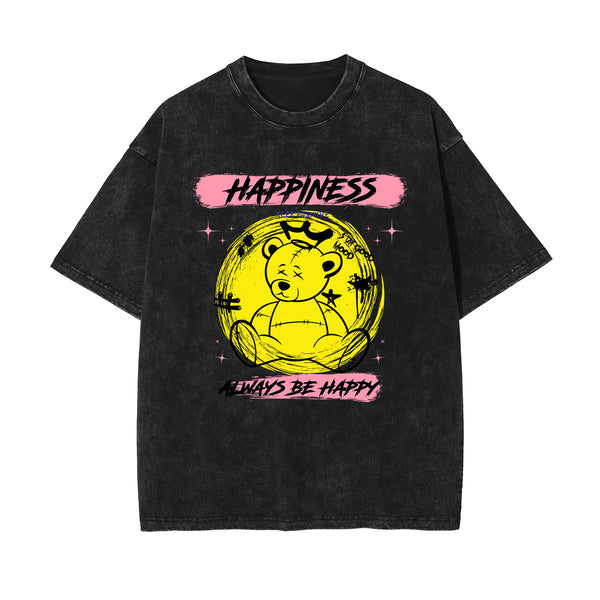 Teddy Bear Urban Streetwear Illustration Tee-INNBLAC