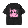 Teddy Bear Urban Streetwear Illustration Tee-INNBLAC