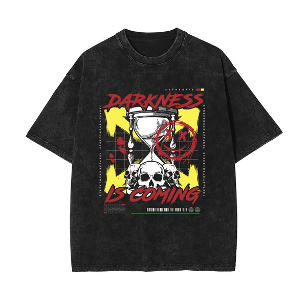 Skull Urban Streetwear Graphic Tee-INNBLAC