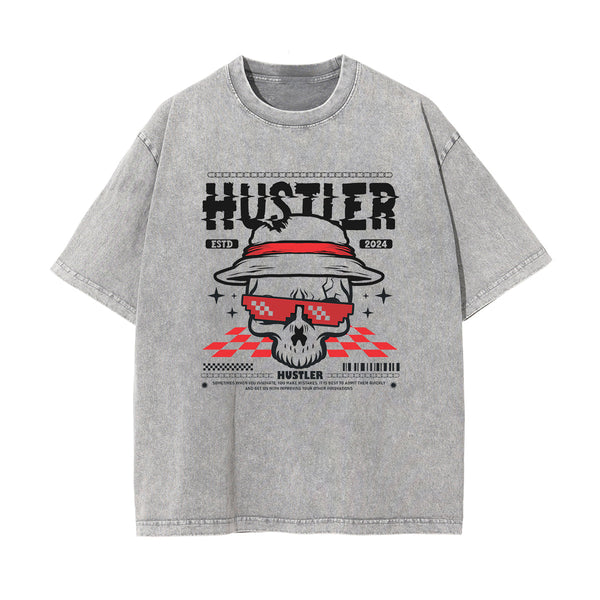 Skull Urban Streetwear Graphic Tee-INNBLAC