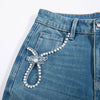 Phoenix-Embroidered Sequin Tapered Ankle Jeans