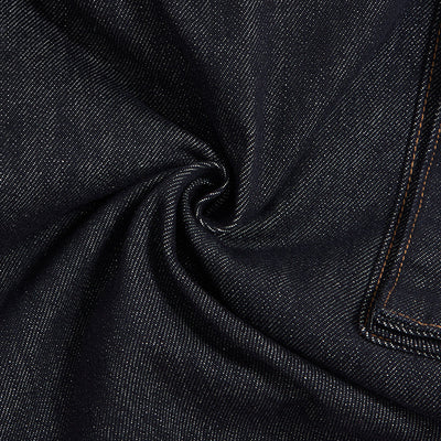 Loose Fit Denim Cargo Trousers
