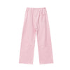 Solid Color Loose Fit Trousers