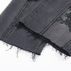 Pearl-Frog Embroidered Wide-Leg Jeans