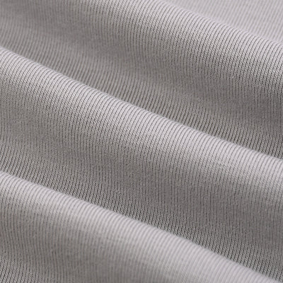 Solid-Color V-Neck Cotton T-Shirt 6.45oz