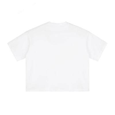 Plain Color Boxy Cotton T Shirt 230gsm