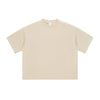 Plain Color Boxy Cotton T Shirt 230gsm