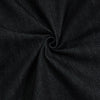 Black Selvedge Denim Cropped Pants