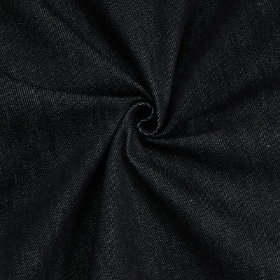 Black Selvedge Denim Cropped Pants