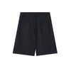 Double Pleat Relaxed Fit Bermuda Shorts