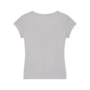 Solid-Color V-Neck Cotton T-Shirt 6.45oz