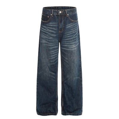 Classic Dark Wash High Waist Jeans