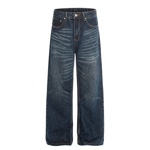 Classic Dark Wash High Waist Jeans