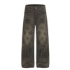 Vintage Washed High Street Loose Fit Jeans
