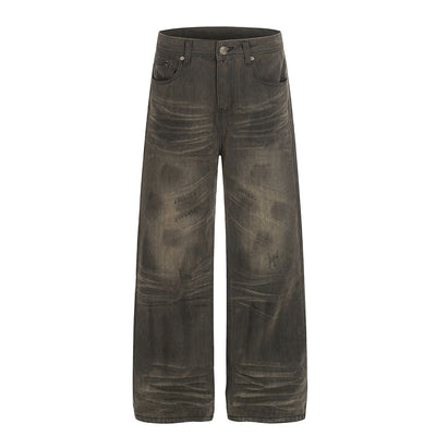 Vintage Washed High Street Loose Fit Jeans