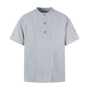 Vintage Waffle Knit Deconstructed Slim Crew Tee