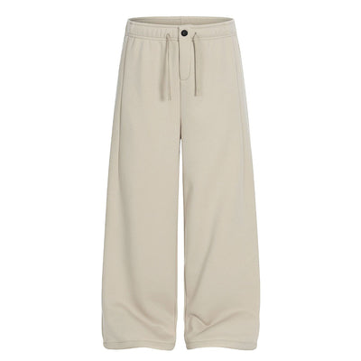 Wide-Leg Drawstring Comfy Casual Sweatpants