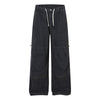 Washed Solid Deconstructed Relaxed Stretch Cargo Pants
