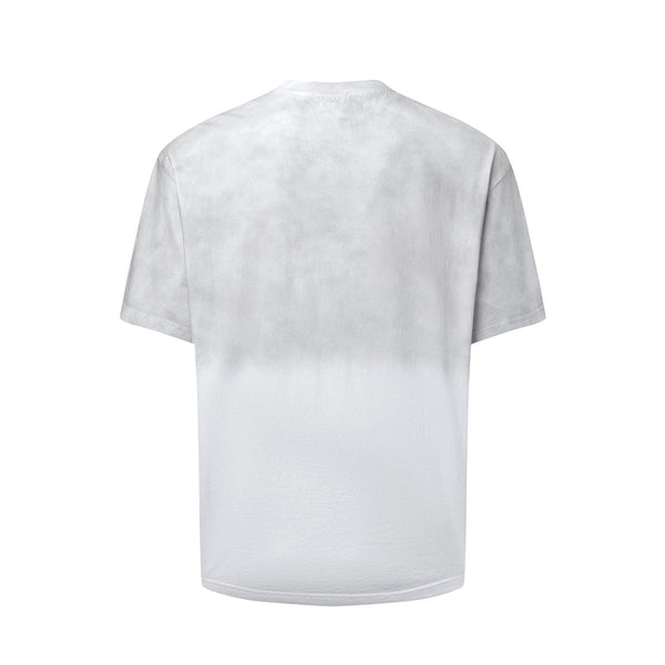 Designer Hand-Sprayed Vintage Washed Slim Crew Tee