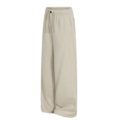 Wide-Leg Drawstring Comfy Casual Sweatpants