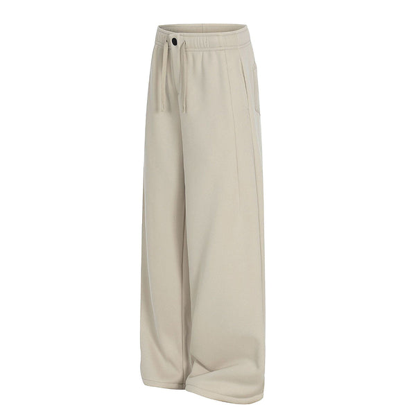 Wide-Leg Drawstring Comfy Casual Sweatpants