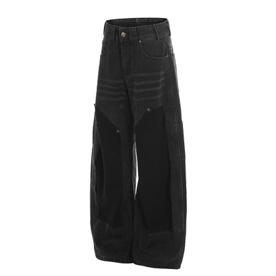 Vintage High Street Distressed Blade Cut Jeans