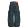 Paint Splatter American High Street Wide Denim