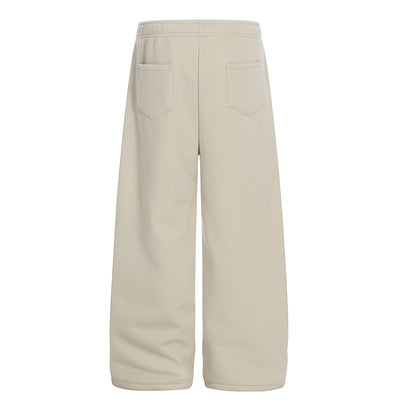 Wide-Leg Drawstring Comfy Casual Sweatpants
