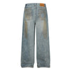 Vintage Distressed Washed Wide Jeans