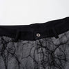High Street RO Style Asymmetric Deconstructed Loose Wide Leg Jeans