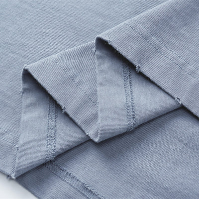 Washed Colorblock Contrast Sleeve Tee