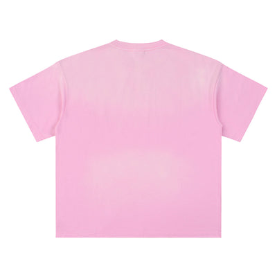 Distressed Premium Relaxed Fit Oversized T-Shirt