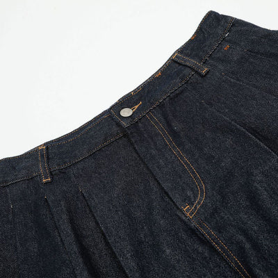 Floral Print Vintage Wide Leg Jeans