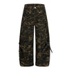 Utility Camouflage Cargo Wide Leg Pants