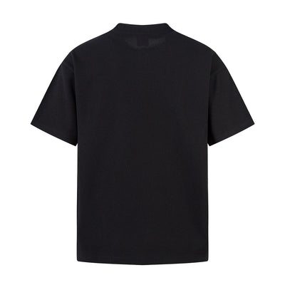 Vintage Waffle Knit Deconstructed Slim Crew Tee