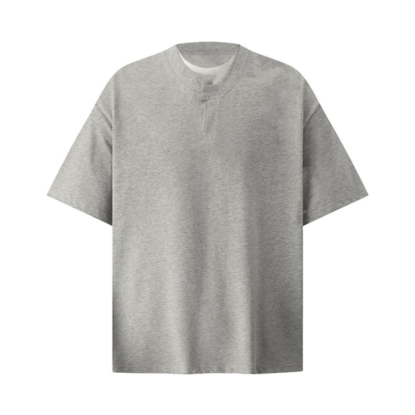 Layered Deconstructed Cropped Boxy Crew Tee
