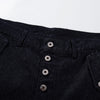 High Waisted Relaxed Fit Button Fly Vintage Blue Jeans
