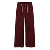 Washed Solid Deconstructed Relaxed Stretch Cargo Pants