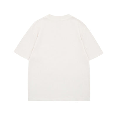 Loose Fit Crew Neck Premium Knit Vintage Tee