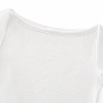 Solid Slim Fit Cropped Hot Girl Tee