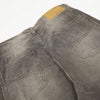 Faded Grey Vintage Wash Wide-Leg Jeans