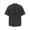 Structural Panels Sleeve Zipper Vintage Washed Short Sleeve Tee